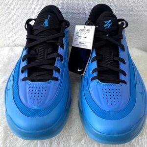 Nike Men's Black and Blue Sneakers